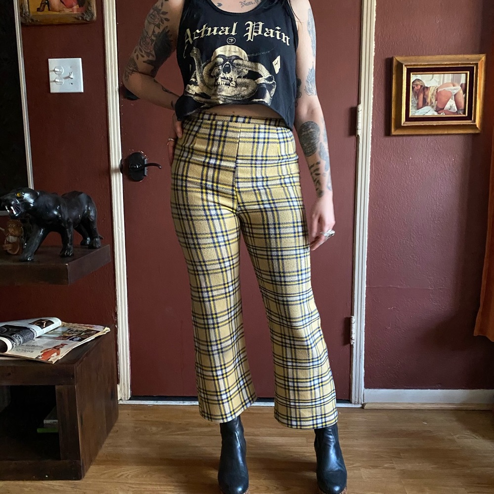 ⚡️Vintage plaid pants ⚡️ SOLD!